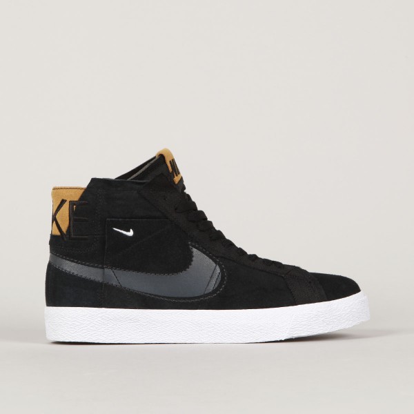 Nike SB Blazer Mid Prm Black Anthracite White